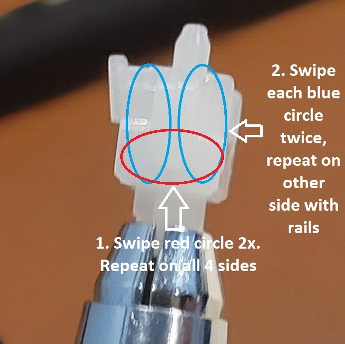 lubing switch stem