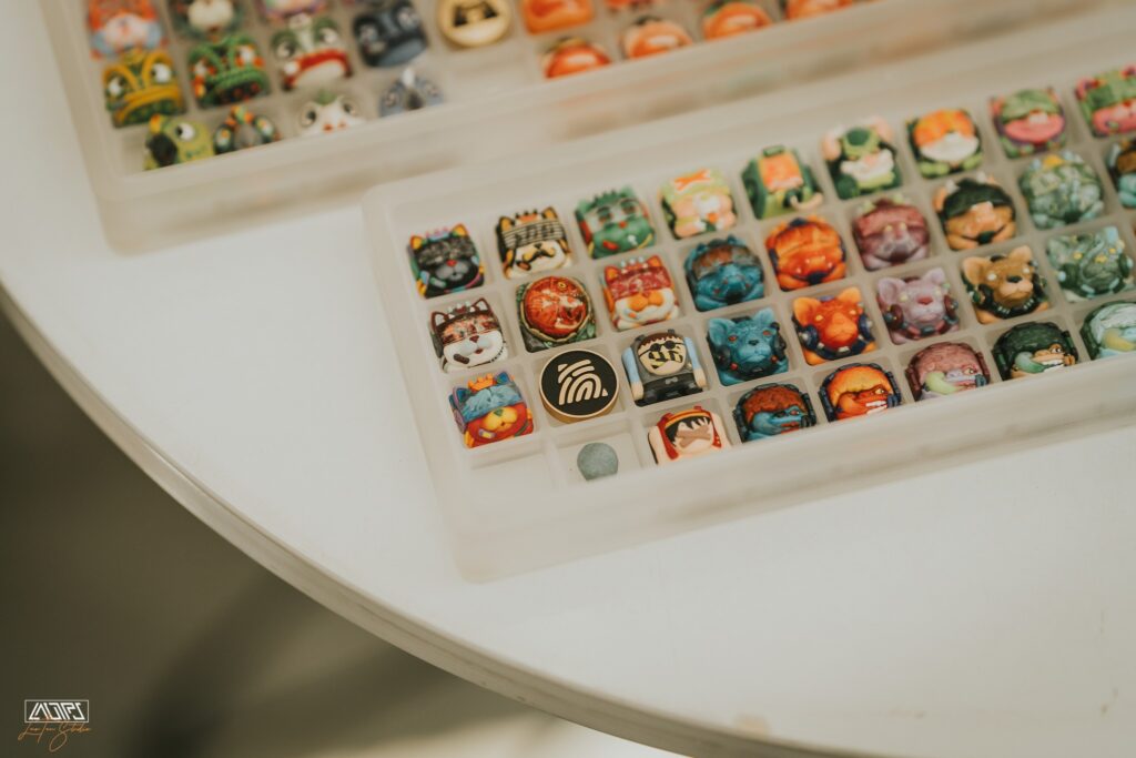 artisan keycap collection