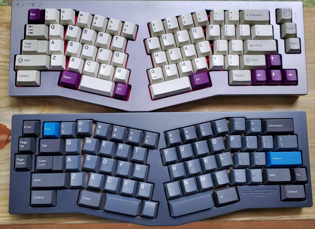 ergonomic keyboard layouts