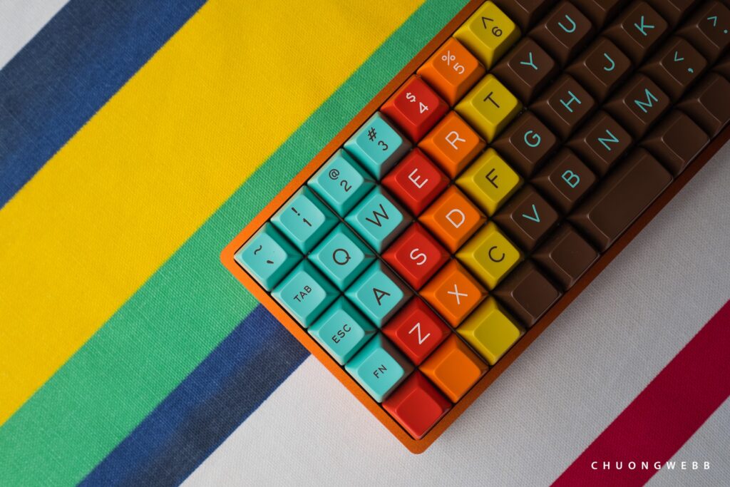 ortholinear rainbow