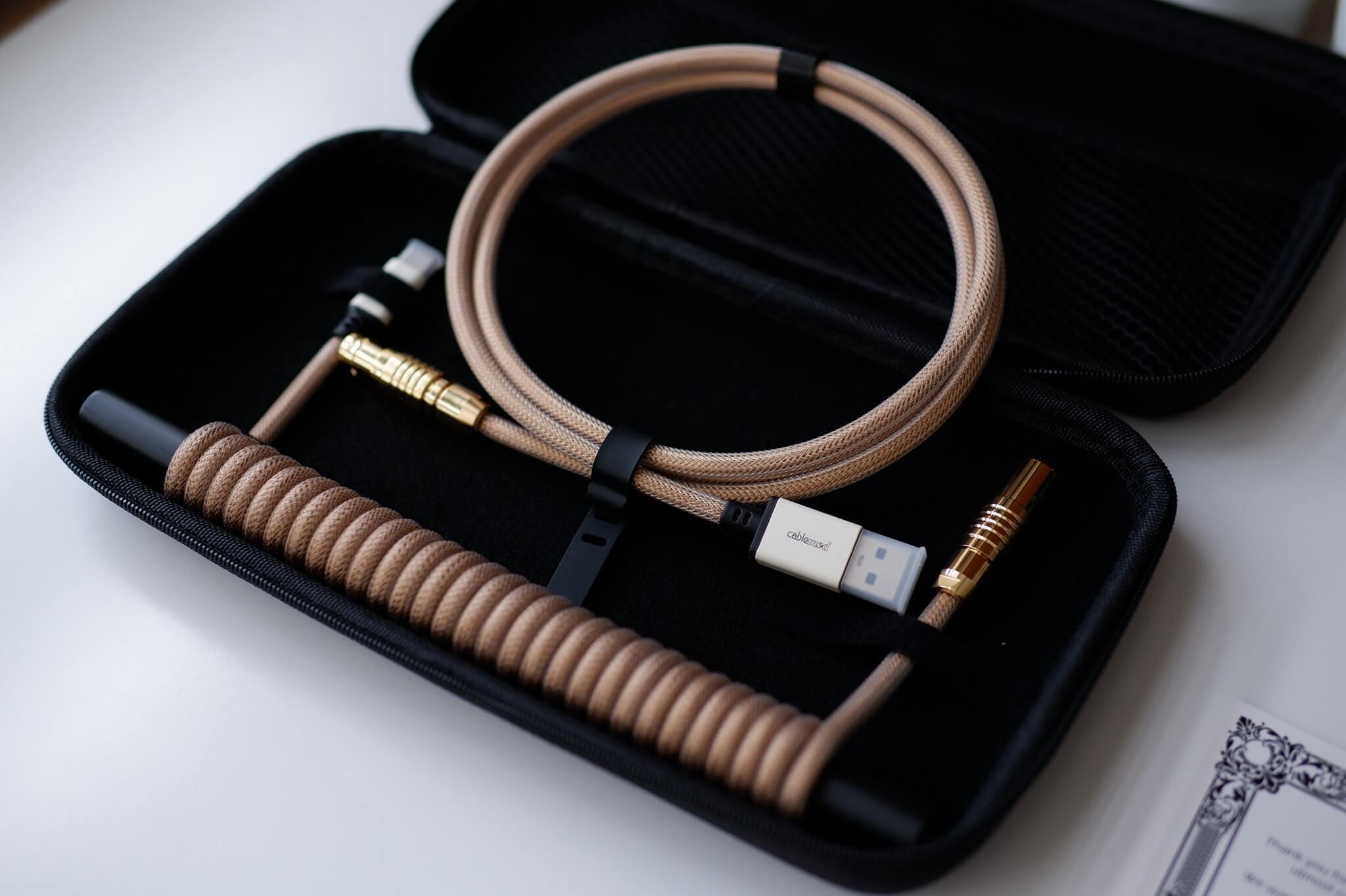 Custom Coiled USB Aviator Cable for $50?!?! Build one DIY for just