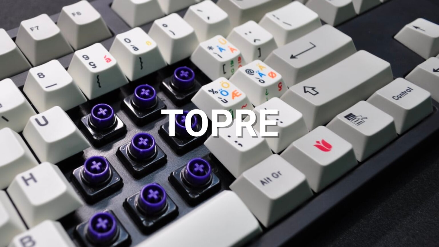 Topre Switches: Are They Worth It? | Helvetica Forever